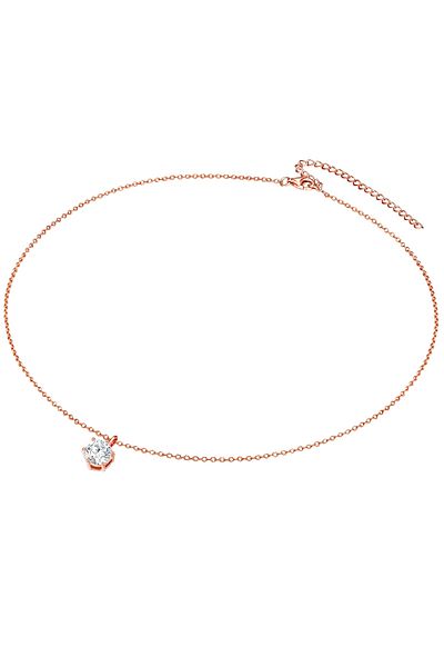 Rafaela Donata Perlenohrhänger Set (Kette+Ohrstecker) Sterling Silber roségold verziert mit Kristallen von Swarov