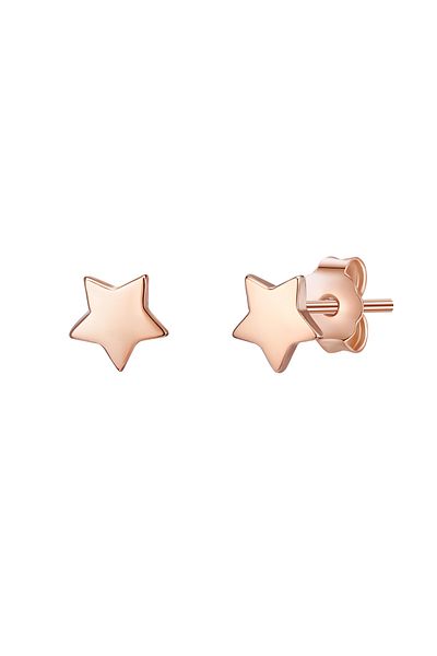 Glanzstücke München Silberohrstecker Ohrstecker Sterling Silber pembe altın