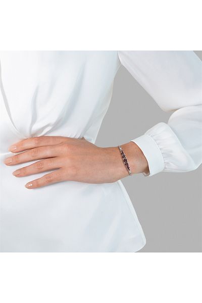 Rafaela Donata Edelsteinarmband Armband Sterling Silber Granat