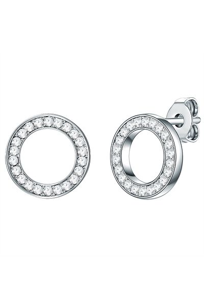 Rafaela Donata Swarovski® Kristalleri ile Ohrstecker Swarovski® Kristalleri ile Sterling Silber Verziert