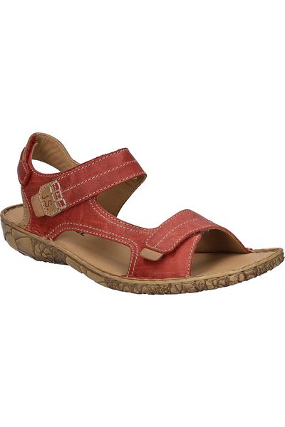 Josef Seibel Rosalie 56 | Sandale für Damen | Rot Rosalie 56, ebegümeci-kombi