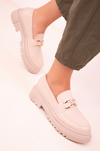 SOHO Beige Women's Casual Shoes 18340