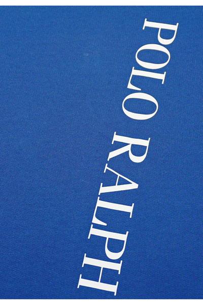 Ralph Lauren T-Shirt Pyjamashirt mit Rundhalsausschnitt Logo-Verzierungen