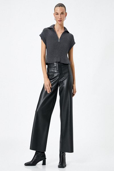 Koton Women's Anthracite Vest