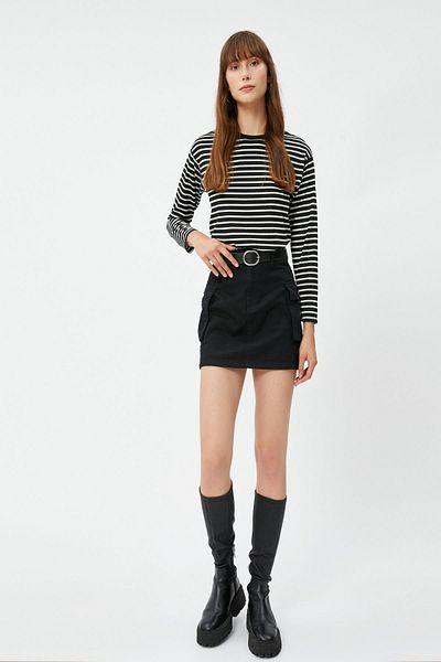 Koton Tricou cu dungi negre de damă