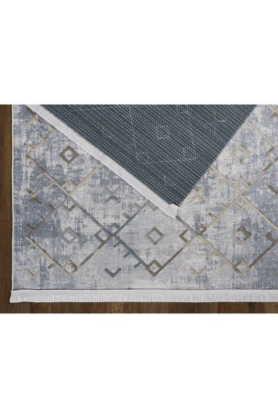 GÜMÜŞSUYU Gümüşsuyu Halı Deco Joyful 11192 Gri Kilim