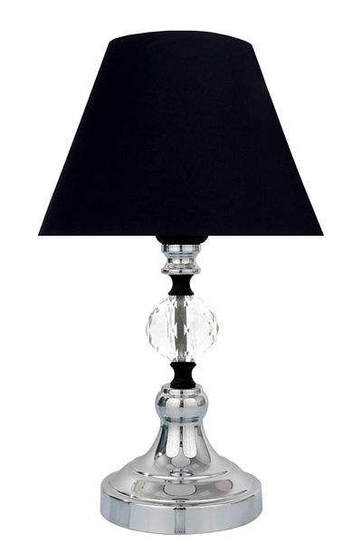 MINIMAL ETICARET VE BILGI TEKNOLOJILERI Omega Crystal Silver Chrome Cone Mini Lampshade