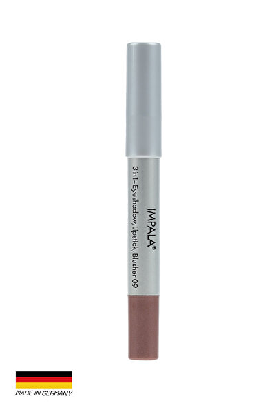 IMPALA 3'ü 1 Arada Kalem - Göz Farı, Ruj, Allık No 09