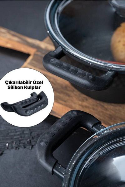 ACAR Diamante 3-Piece Pot Set