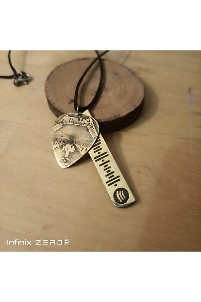 luffy design مجموعة سبوتيفي قلادة ميتاليكا اثنين في واحد