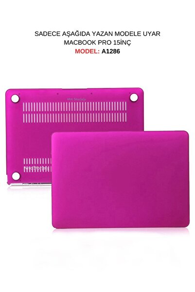 Mcstorey Macbook Pro Kılıf 15 Inç Mat A1286 (ESKİ ETHERNET GİRİŞLİ MODEL 2008...