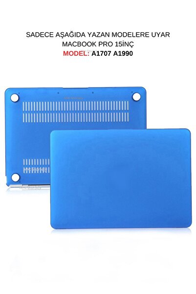 Mcstorey Macbook Pro Kılıf 15inç Mat Flu (TOUCHBARLI 15" PRO 2016-2019) A1707...