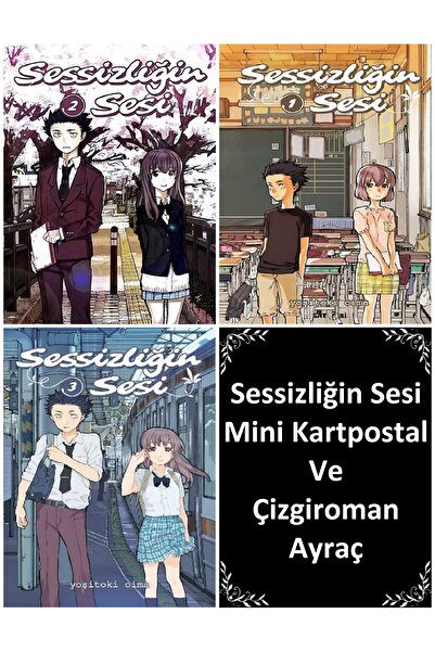 Çizgi Düşler Sessizliğin Sesi 1-2-3. Ciltler 3 Kitap | Sessizliğin Sesi Mini ...