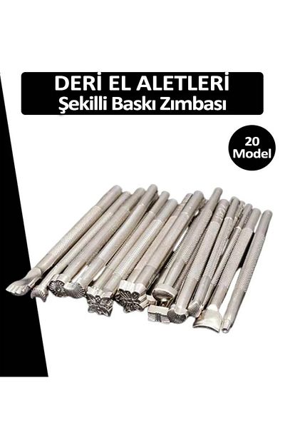 ÜMİT DERİCİLİK 20 Models Stainless Steel Craft Shaped Press Punch