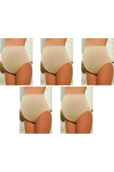 BORDO Underwear PACHET DE 5 Bumbac Lycra Moale Flexibil Maternitate, Maternit...