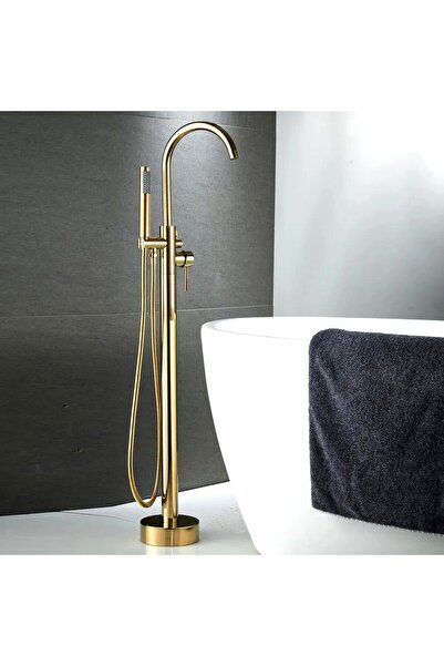 Fause Standing Floor Bathtub Faucet Adonis Gold Gold KKB105-G