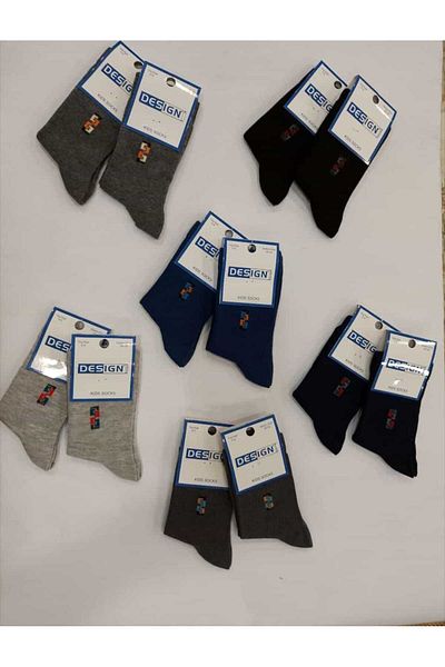 Design Socks CHILDREN'S COTTON SOCKS 6-PACK