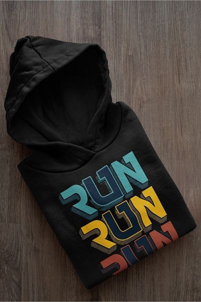 Pisa Art Run - Φούτερ με σχέδιο Run