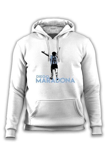 Pisa Art Diego Maradona (Αργεντινή) - Φούτερ με κουκούλα με κουκούλα σειράς Legends