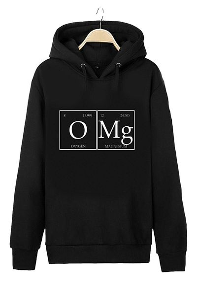 Pisa Art Φούτερ με σχέδιο Omg Hoodie