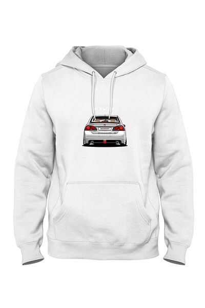 Pisa Art Φούτερ Civic Honda με εμπριμέ καγκουρό με κουκούλα Bll3306