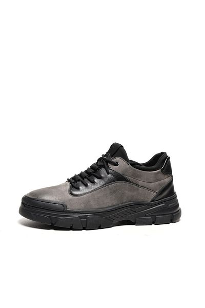 Pierre Cardin PANTOFI PİERRE CARDİN GUMĂ GRI NUBUC