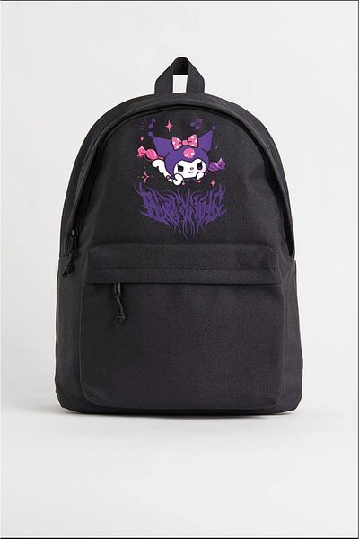 Gofeel Gofeel Unisex Harajuku Kuromi Printed Backpack