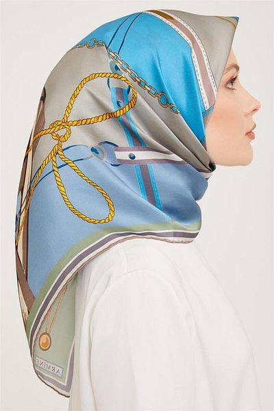 Armine Twill Μεταξωτό Κασκόλ 23Ka9046 55