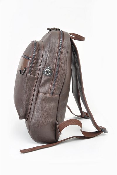 Sellini Unisex καφέ σακίδιο πλάτης και σχολική τσάντα 192