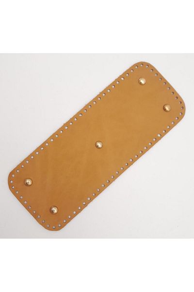 angel çanta aksesuar Αξεσουάρ Angel Bag Real Leather Light Tan 30x12 cm Ορθογώνια ελαφριά χρυσή μεταλλική βάση τσάντας
