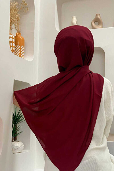Bym Fashion 2025 Cwin Shawl Claret Red