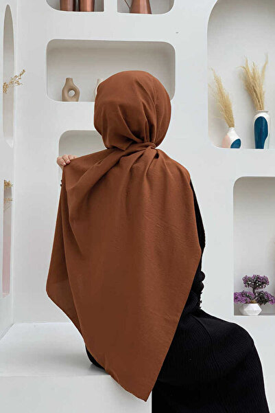 Bym Fashion 2051 Cotton Jazz Shawl Brown