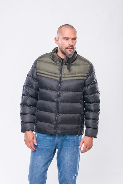 Kevin K232 Men's Khaki Puffer Jacket
