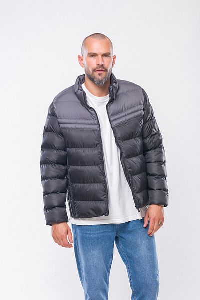 Kevin K232 Men's Gray Puffer Jacket