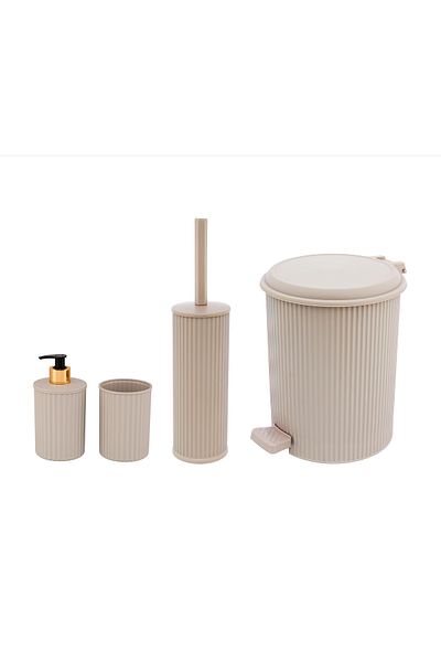 Elif Nostalgia Bathroom Set (4 pieces)