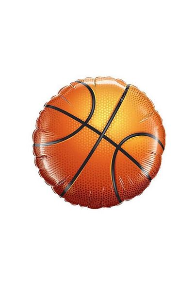 LOTUS PARTY 7 Year Old Basketball Themed Party Set Basketball Ball Foil Balloon Black Happy Letter and Number Silver Star