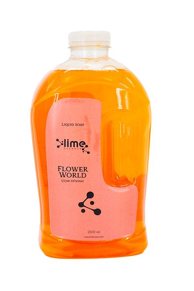 Lime Cleaner Premium Liquid Soap Flower World Liquid Soap 2500 ml
