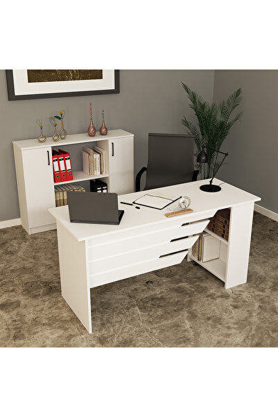 Kalender Dekor Steen-1-4 Ofis Büro Masası Takımı