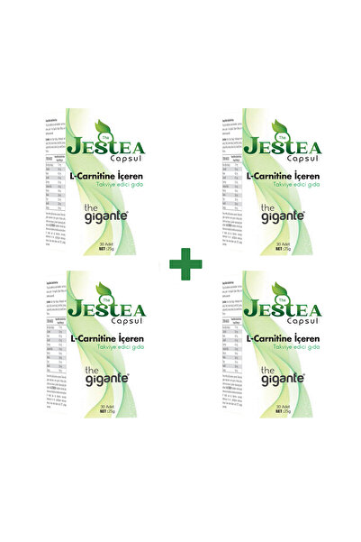 Jestea Bitkisel Detox Capsul 4 Aylık Detoks Kapsul (120 Adet)
