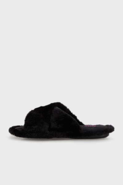 Twigy Soft Textured Furry Cross Slippers - Tw Cc0181