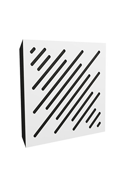 LAVA AKUSTİK Angled 49x49 cm Beyaz Rengi Akustik Panel