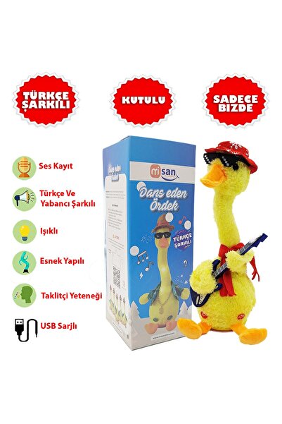 misan Konuşan Dans Eden Türkçe ve Yabancı Şarkılı Müzikli Işıklı Taklitçi Sak...