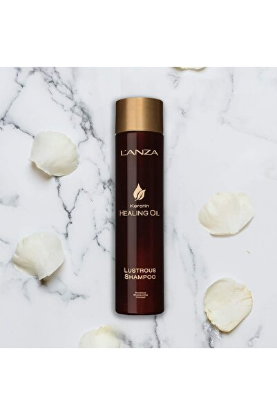 L'anza Keratin Healing Oil-Saç Tellerini Güçlendiren Lustrous Şampuan (300ml)...