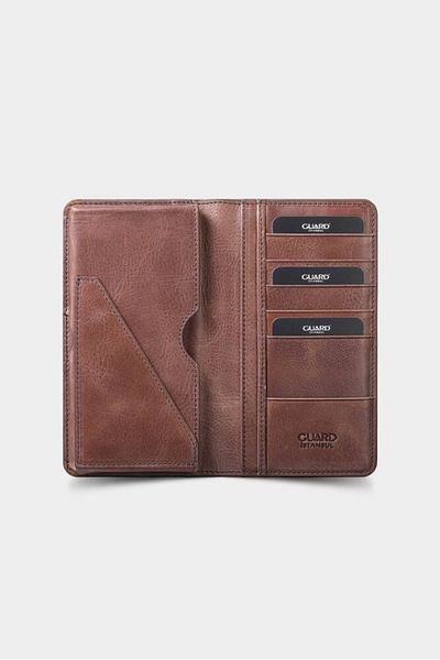 GUARD Valentine's Day Special Gift Antique Brown Portfolio - Wallet Set