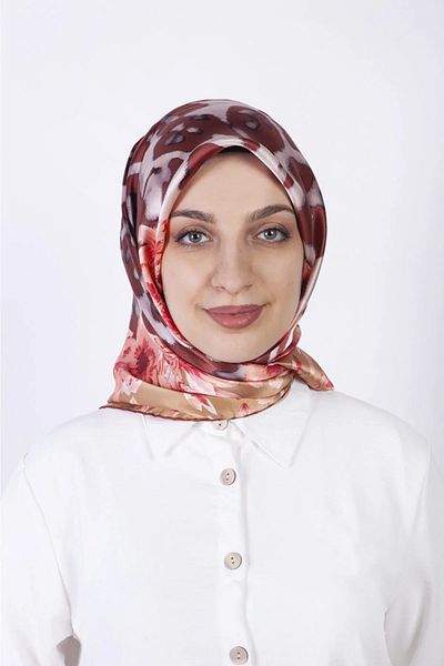 AWAM SILK 90*90 Silk Scarf - 100% Pure