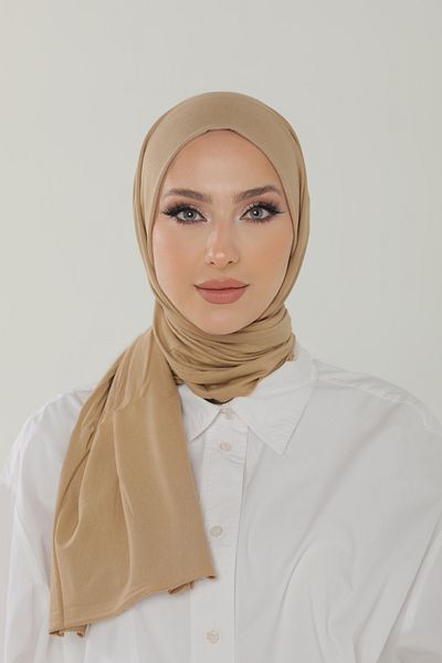 Beyzak Ten Luxury Combed Cotton Shawl - Women's Hijab Jersey Hijab Lycra Shawl
