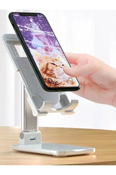 mrtbilisim Βάση τηλεφώνου Πτυσσόμενη ρυθμιζόμενη φορητή βάση τηλεφώνου μεταξύ 4 - 11 ιντσών