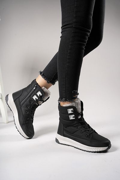 Riccon Dámské sněhule Niopiq na zip0012815 Black Ice
