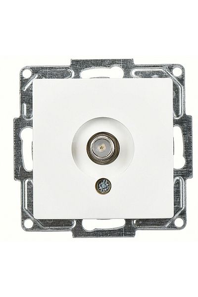 GÜNSAN VİSAGE Günsan Visage Single F Satellite Socket Eco Mek.- Frameless 12 Pieces