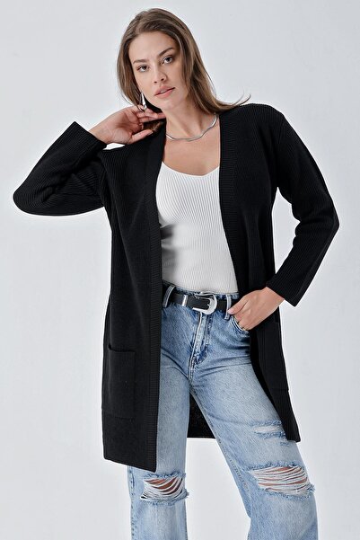 CHUBA Tricot Thessaloniki Tricotat pentru buzunar pentru femei, negru 24W110